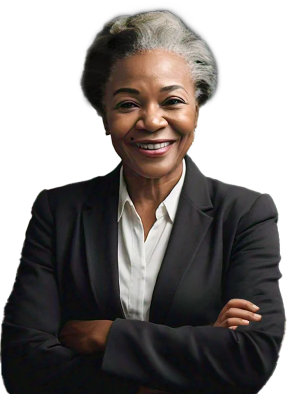 our reputation image of African-American senior woman